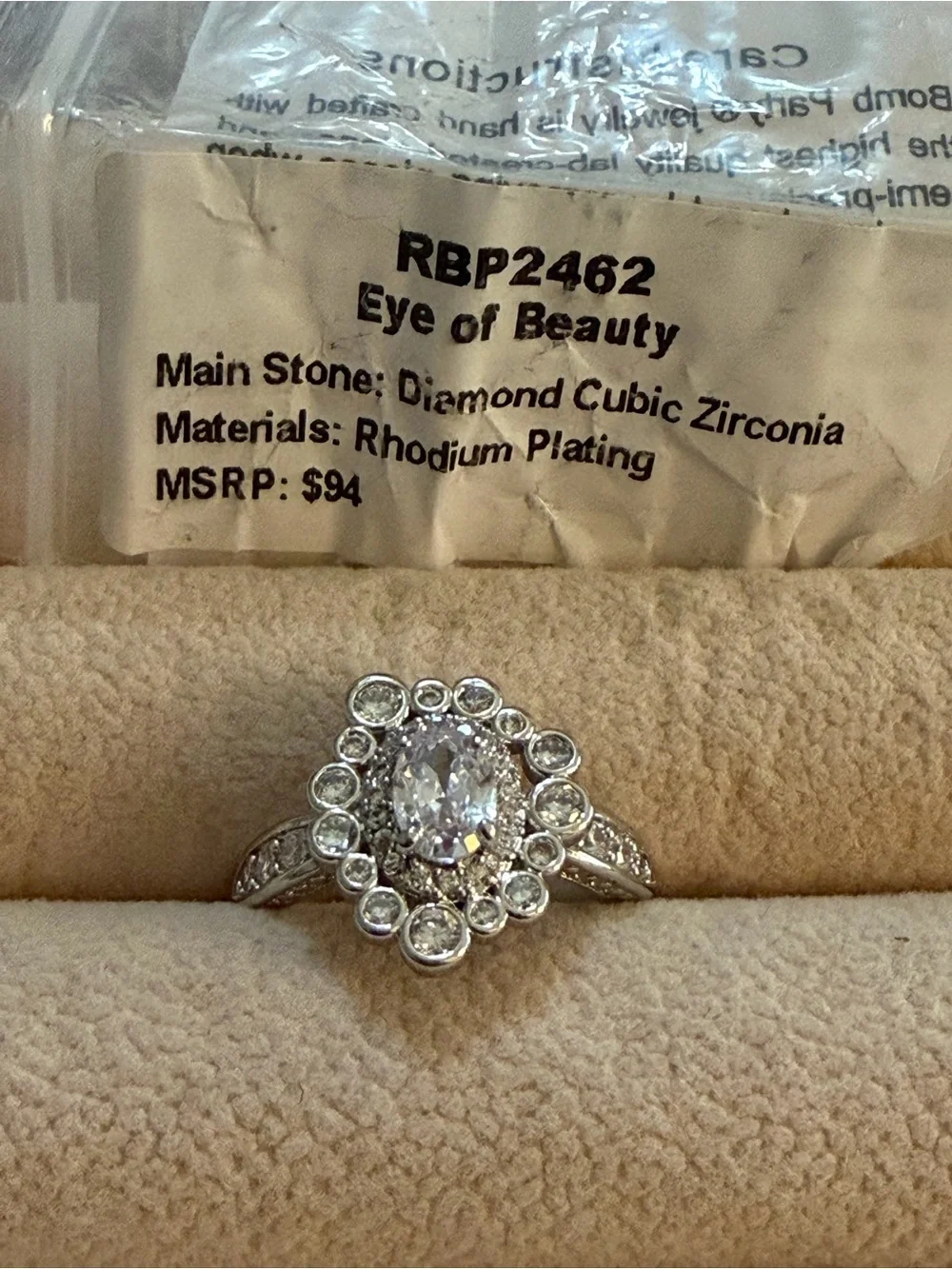 Bomb Party Ring RBP2462 Size 8